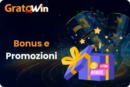 Possibili promozioni e bonus per nuovi e vecchi giocatori di CasinoGratovina.
